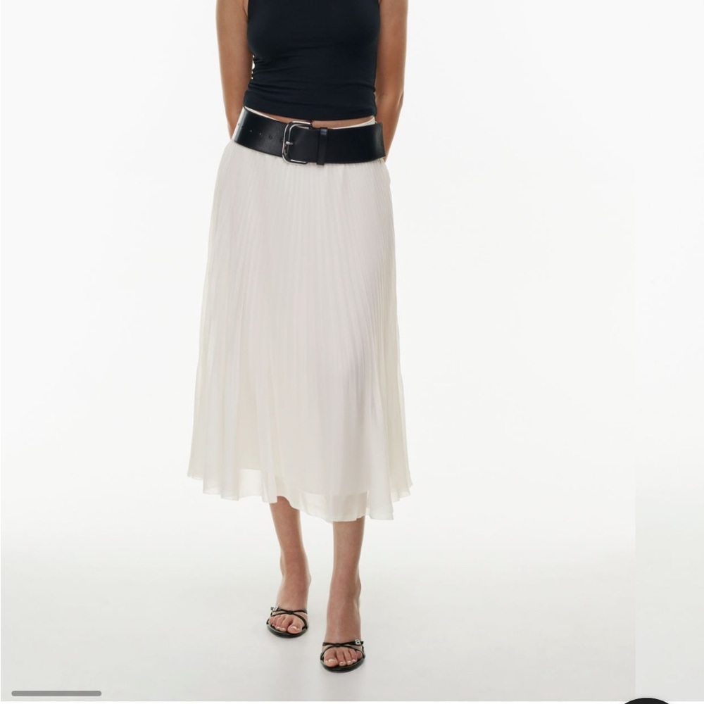 Aritzia Wilfred Twirl Pleated Skirt. New without tag. Never worn.